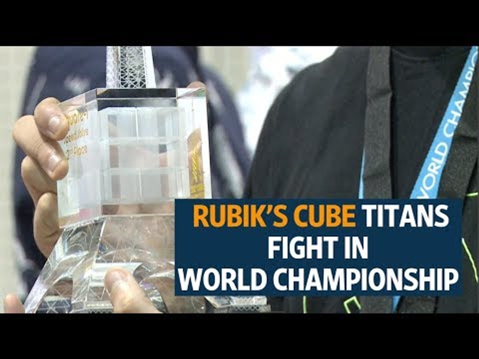 Titans gather to decide Rubik's Cube crown