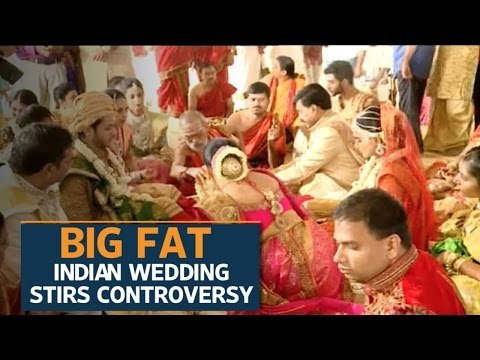 Mining baron’s daughter's extravagant wedding draws flak amid cash crunch