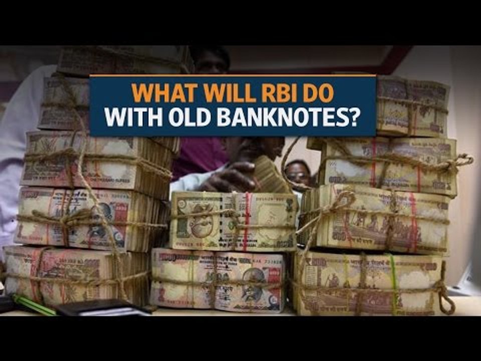 Demonetisation: What will RBI do with old Rs 500 and Rs1,000 banknotes?