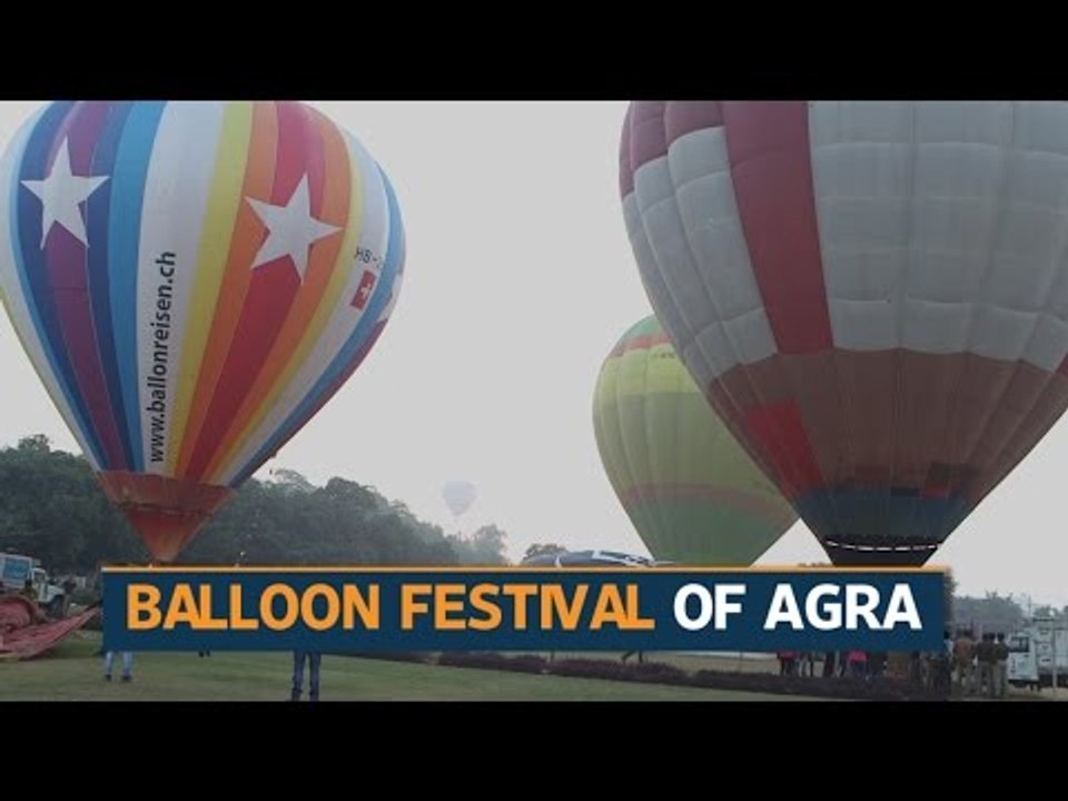 Taj Balloon Festival 2016 enliven the skies of Agra