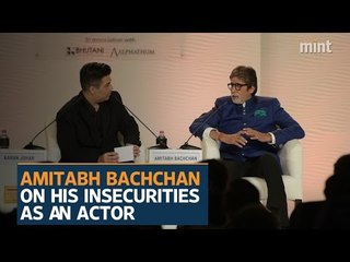 Download Video: Insecurity is a continued assessment of what you have done: Amitabh Bachchan