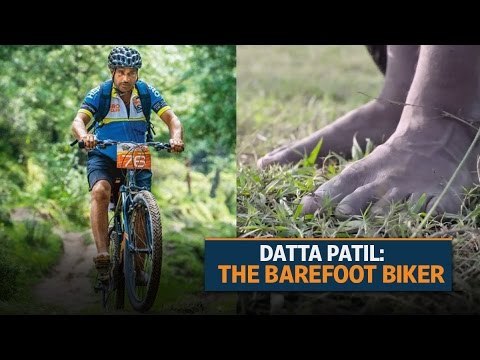 Datta Patil: The barefoot biker