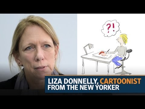 A visit to Lounge | Liza Donnelly, cartoonist from The New Yorker