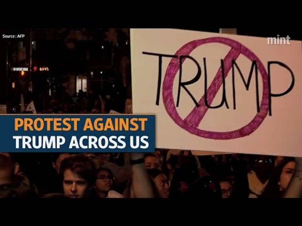 Donald Trump's shock win as US president triggers protests