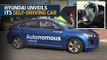 Hyundai unveils its self-driving car at CES 2017 in Las Vegas