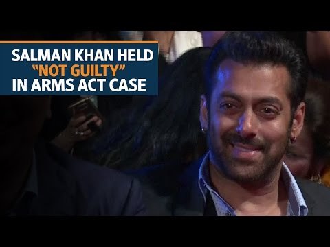 Salman Khan acquitted in 1998 Arms Act case by a Jodhpur court