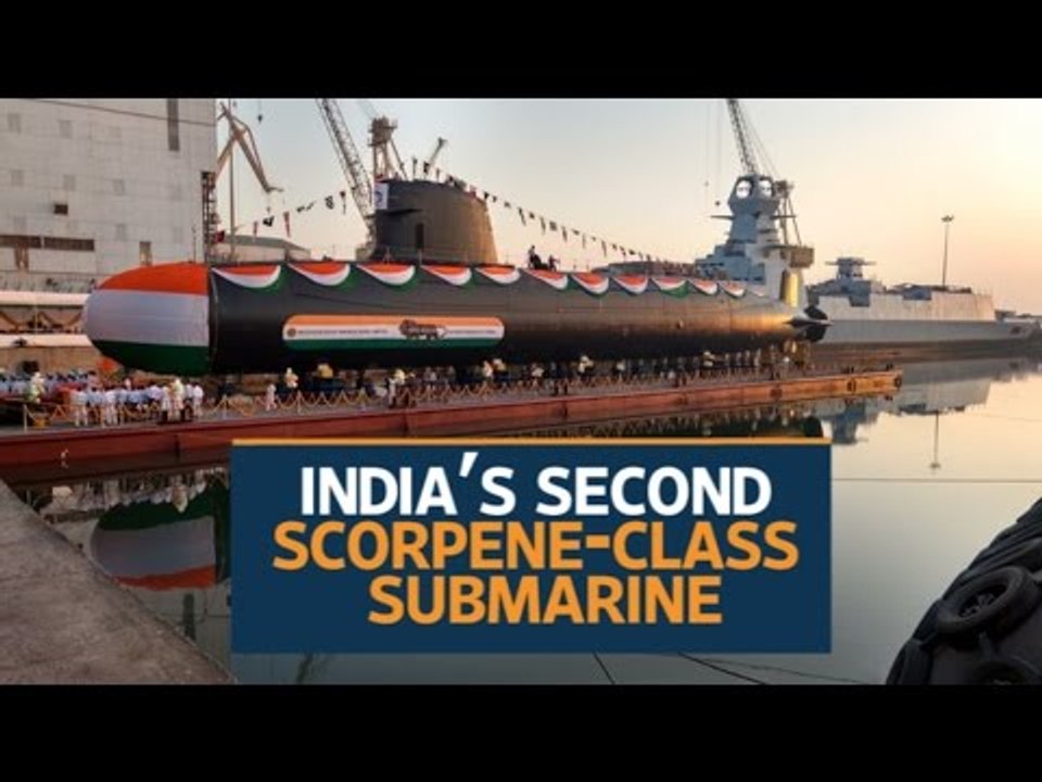 India unveils indigenous submarine INS Khanderi