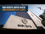 RBI keeps repo rate unchanged at 6.25% after monetary policy meeting