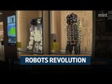 Robots revolution: Artificial intelligence on show in London