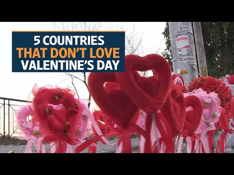 5 countries that don't love Valentine's Day