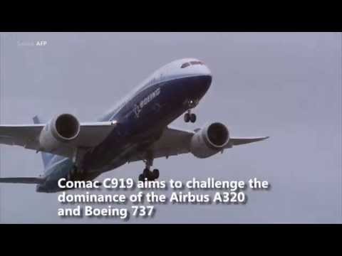 China unveils home-grown passenger jet plane