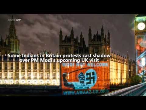 Narendra Modi heads to Britain seeking investment