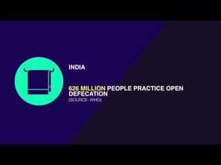 1/3 of the global population still do not use a basic toilet