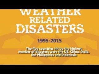 Weather-related disasters becoming more frequent: UN report