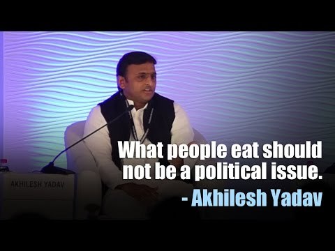 What people eat should not be a political issue: Akhilesh Yadav
