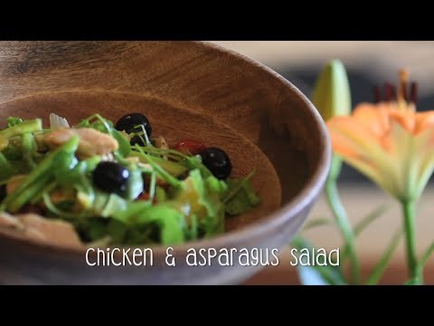 Chicken & Asparagus Salad | Cooking with Lounge