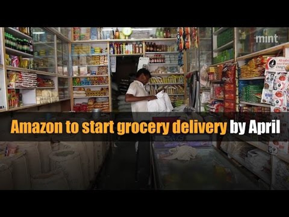 Amazon to start grocery delivery by April