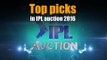 Top picks in IPL auction 2016
