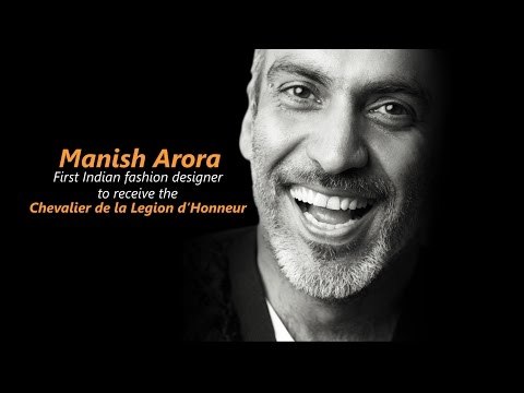 Manish Arora: First Indian fashion designer to receive the Chevalier de la Legion d’Honneur
