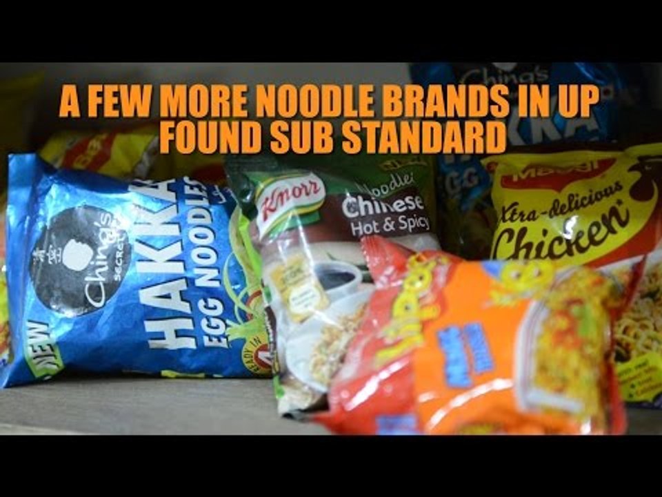 Some noodle brands are sub-standard: UP food safety department