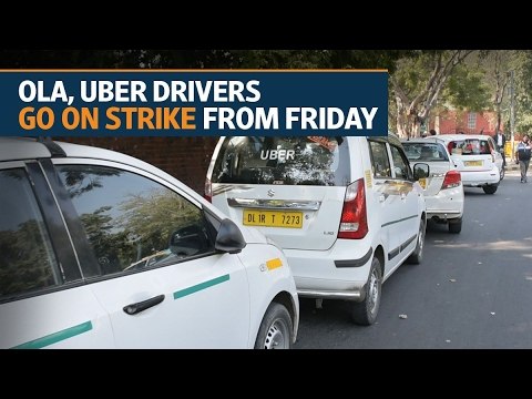 Uber, Ola Drivers in Delhi-NCR go on strike from Friday