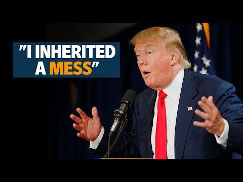 I inherited a mess, says Donald Trump in his first solo press meet as US President