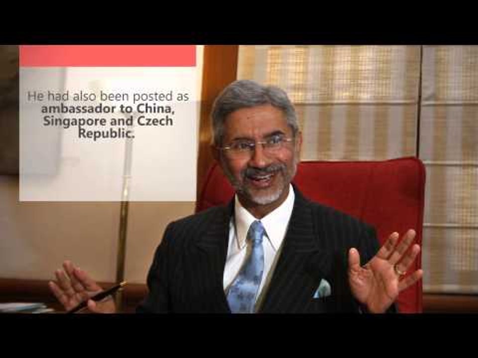 All about India's new foreign secretary S. Jaishankar in 60 seconds!