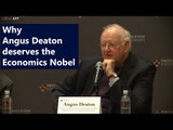 Why Angus Deaton deserves the Economics Nobel