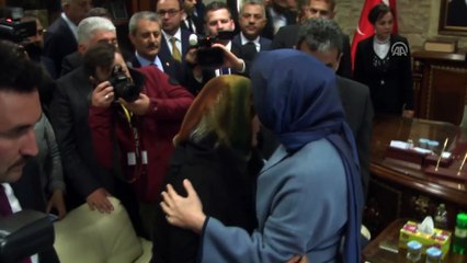 Bakan Kaya, roket saldırılarında hayatını kaybedenlerin aileleriyle bir araya geldi - HATAY