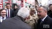 Jandarma Genel Komutanı Orgeneral Arif Çetin Siirt'te esnafı ziyaret etti