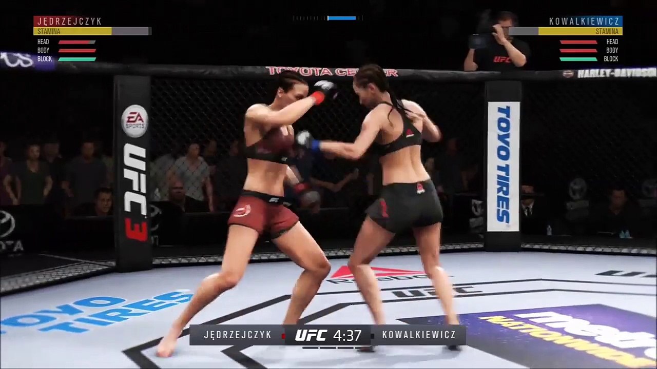 UFC 3 - Joanna Jedrzejczyk vs. Karolina Kowalkiewicz - CPU VS CPU