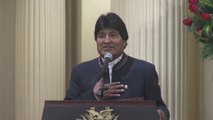 Morales apoya a Maduro ante su exclusión en la cumbre y pide unión en América
