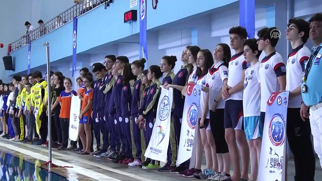 Paletli Yüzme Kulüpler Arası Gençler Türkiye Şampiyonası başladı - ÇORUM