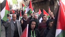 İsrail askerlerinden Batı Şeria'daki gösterilere müdahale - EL HALİL