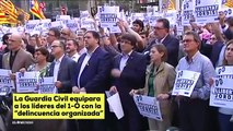 La Guardia Civil acusa a los líderes independentistas de 