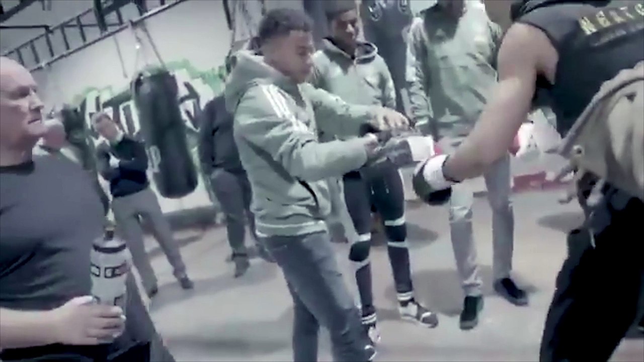 Rashford, Lingard et Smalling se mettent à la boxe