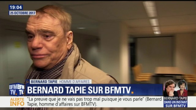 C'est une sale épreuve , Bernard Tapie se confie sur sa maladie