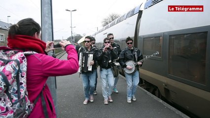 Lannion-Guingamp. Ça swinge dans le TER !