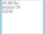 Transcend Carte Mémoire microSDXC 32 Go Classe 10 Premium TS32GUSDHC10