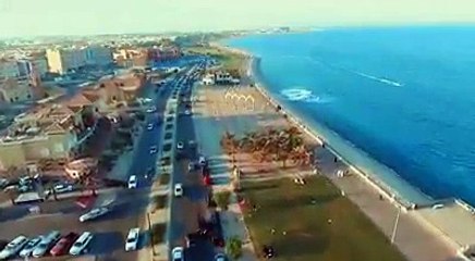 Al Jubail Saudi Arabia From Airplane  Air View