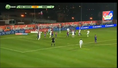 Abdelhamid Y   Super  Goal  (1:1)  GFC Ajaccio vs Reims