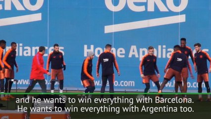 Download Video: 'Messi wants to win everything' - Valverde plays down club vs country rest rumours