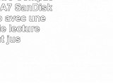 Carte mémoire CompactFlash UDMA7 SanDisk Ultra 4 Go avec une vitesse de lecture allant