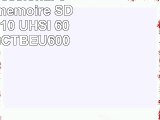 Lexar Professional 64Go Carte mémoire SDXC Classe 10 UHSI 600x LSD64GCTBEU600