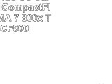 Transcend 128 Go Carte Mémoire CompactFlash CF UDMA 7 800x TS128GCF800