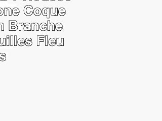 Sony Xperia T Housse Étui Silicone Coque Protection Branche darbre Feuilles Fleurs