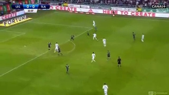 Kasper Hamalainen GOAL HD - Legia Warsaw 1-0 Slask Wroclaw 16.02.2018