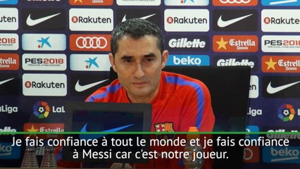 24e j. - Valverde : "Messi veut tout gagner"