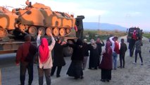 Zeytin Dalı Harekatı - Takviye amaçlı gönderilen askeri araçlar, Kırıkhan'a ulaştı - HATAY