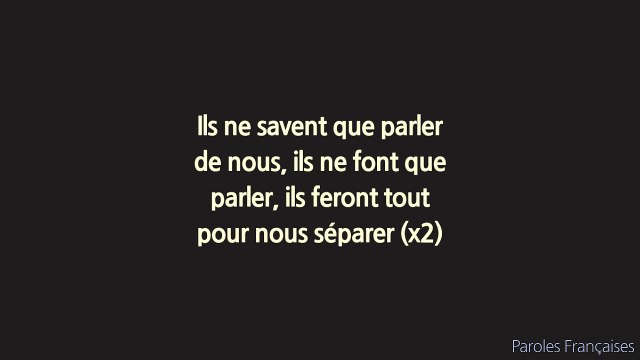 Vegedream - Prends-moi dans tes bras (Paroles/Lyrics)